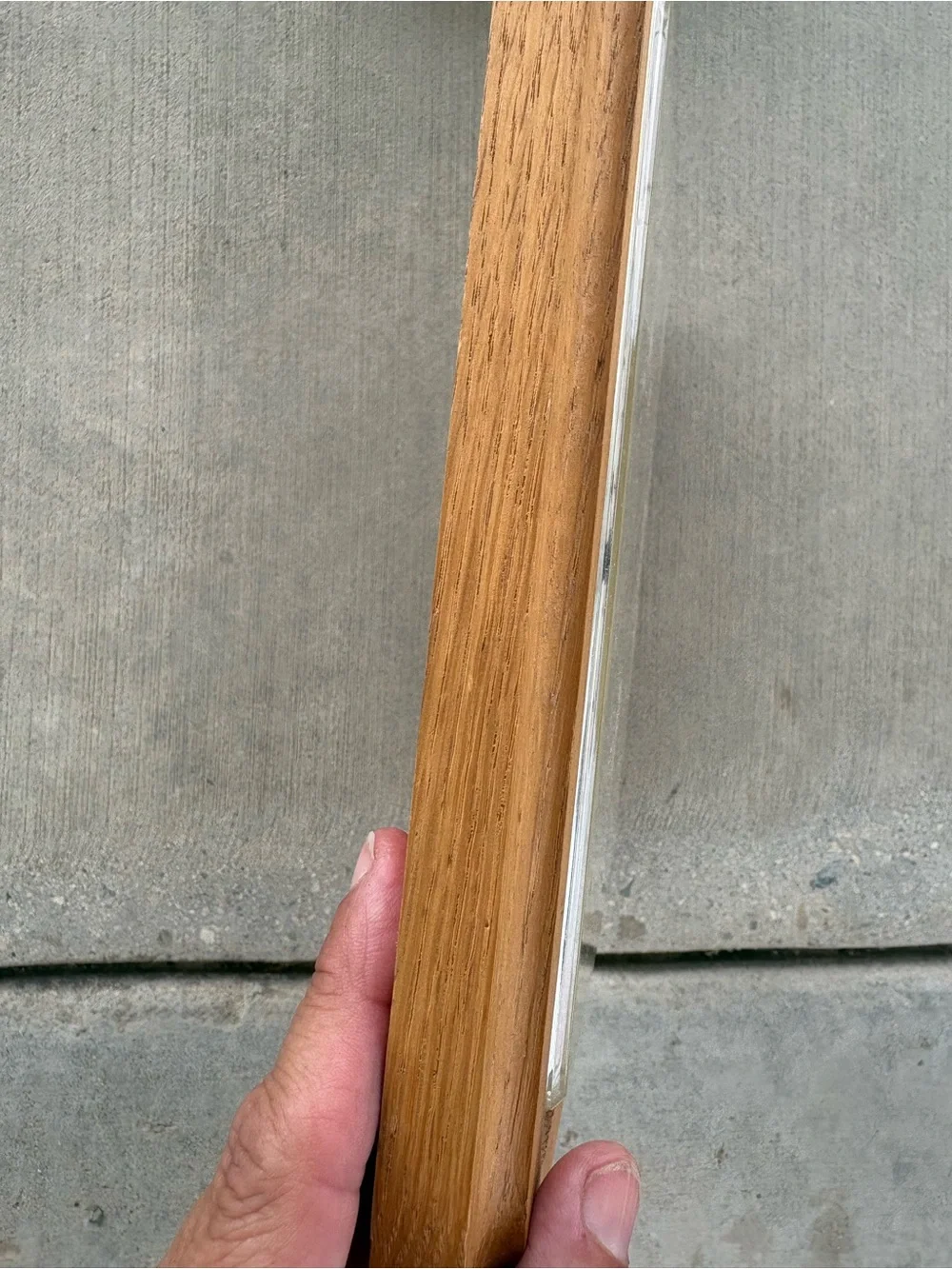 Elgin Wall Clock Wood Vintage